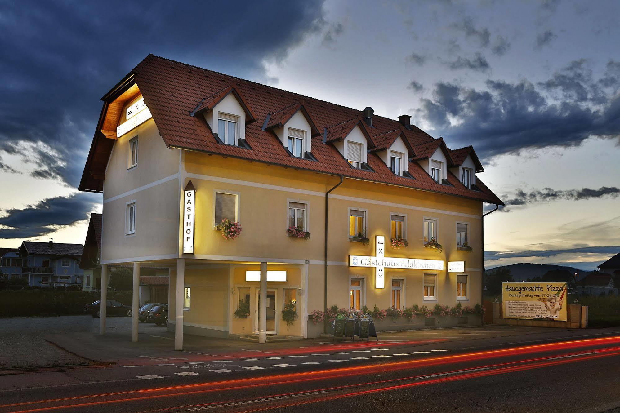 Restaurant Gaestehaus Feldkirchen Feldkirchen bei Graz Exteriör bild